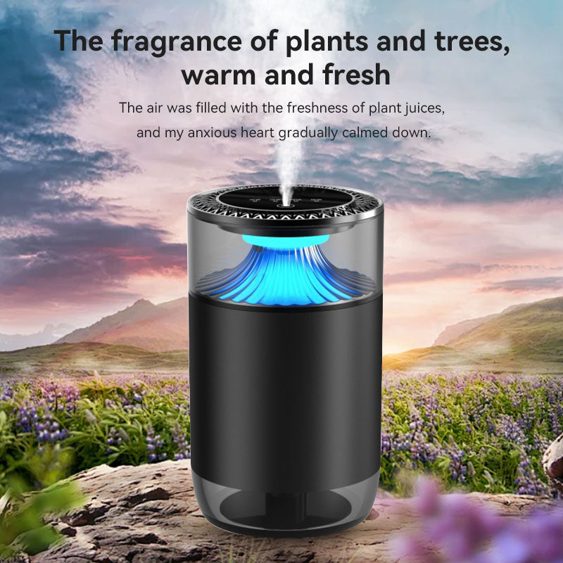 USB Essential Oil Diffuser & Air Humidifier – Portable with LED Light