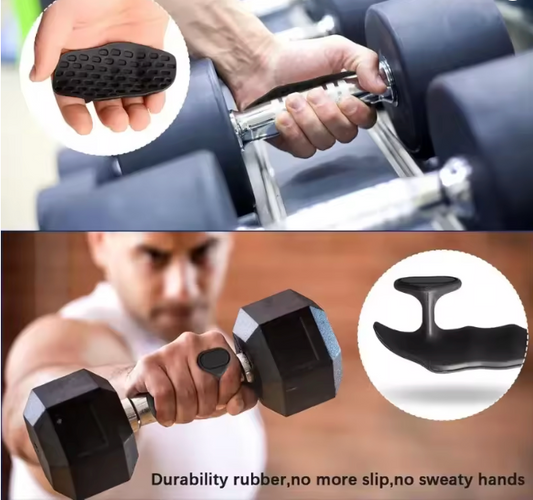 1 Pair Anti-Slip Hand Grips for Gym.